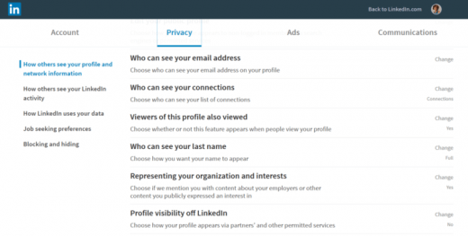 LinkedIn’s new privacy setting prohibits marketers from exporting emails