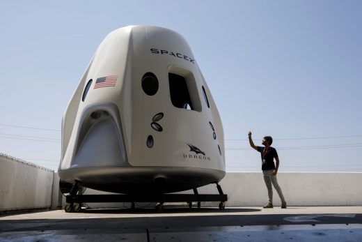 NASA and SpaceX reschedule the first crew capsule test flight