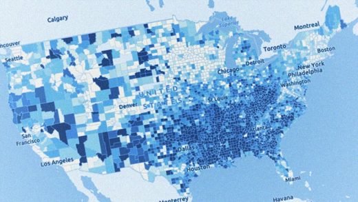 This map of mortality rates in America shows the grim details behind life expectancy