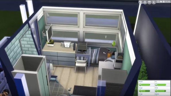 Meet the designers who make a living building tiny houses on The Sims | DeviceDaily.com