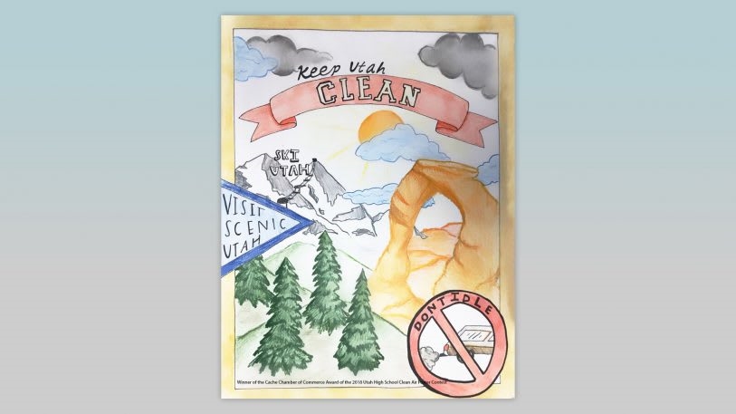 These posters designed by Utah teens demand action on clean air | DeviceDaily.com