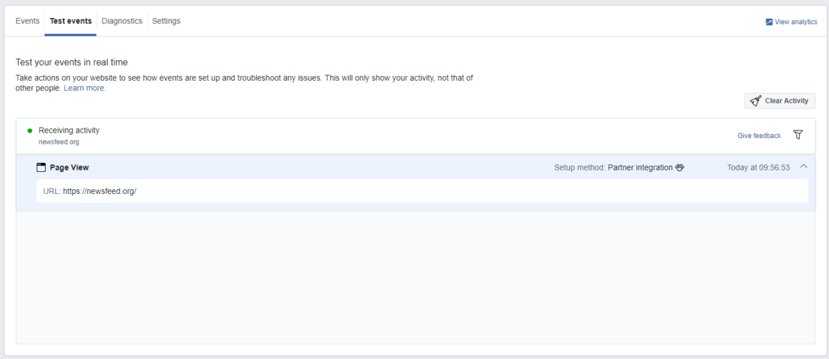 Test events tool - debug facebook events | DeviceDaily.com