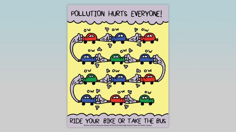 These posters designed by Utah teens demand action on clean air | DeviceDaily.com