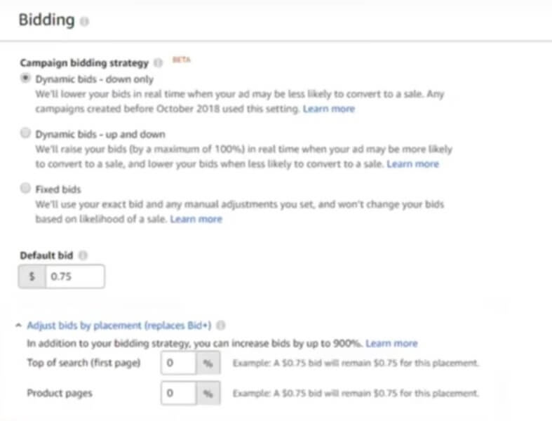 Amazon enables dynamic bidding, bid adjustments for Sponsored Products ads | DeviceDaily.com