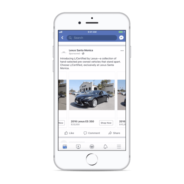 Facebook launches rebranded ‘auto inventory ads,’ expands retargeting | DeviceDaily.com