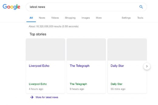Google shows its bleak vision of search under new EU copyright laws