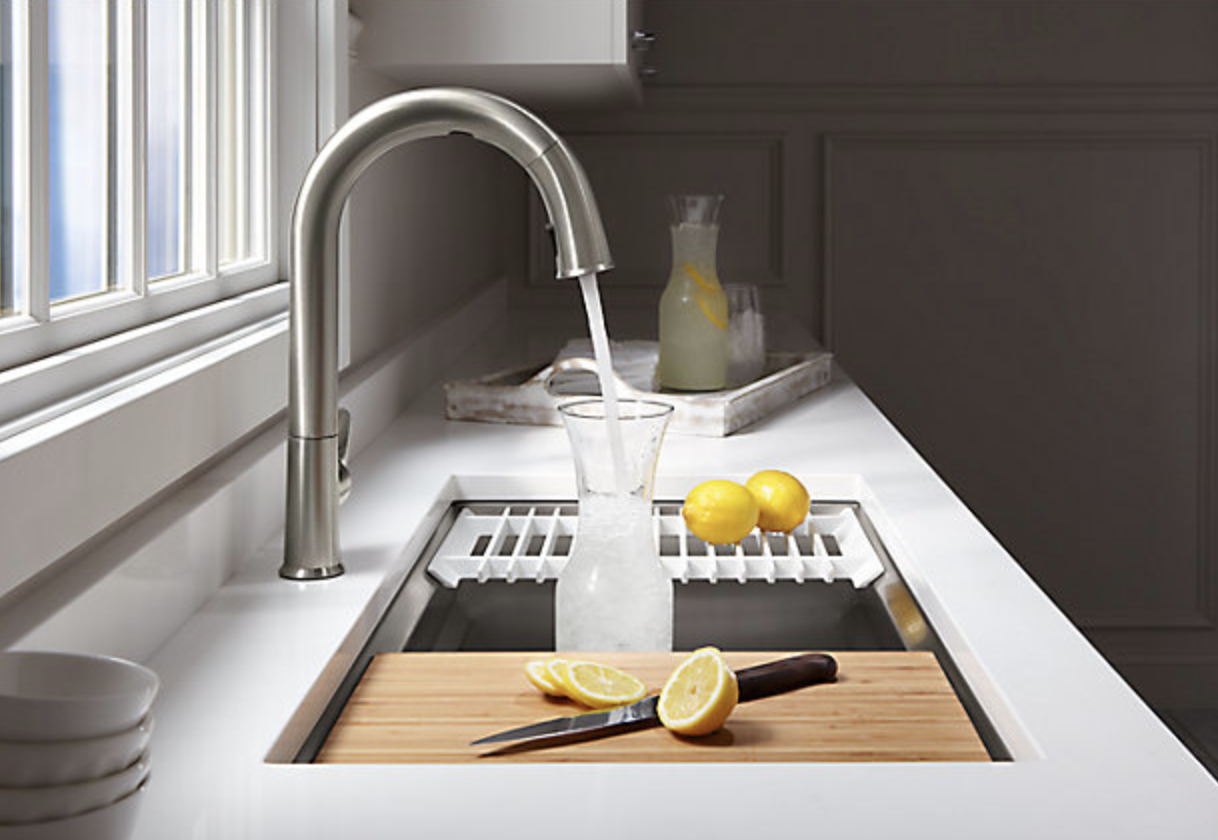 Kohler's Alexa-enabled Sensate faucet quenches thirst on command | DeviceDaily.com