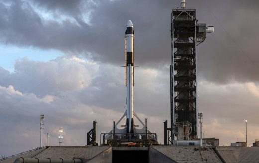 SpaceX test firing sets path for Crew Dragon flight in February