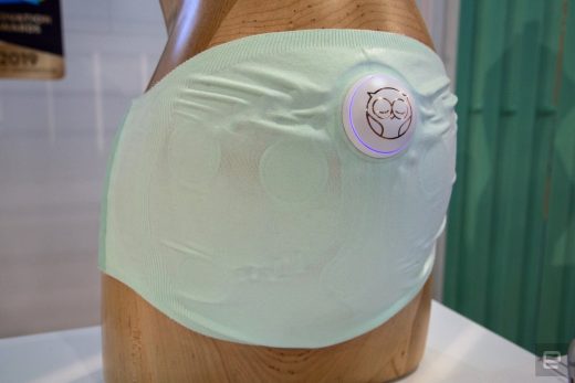 The Owlet Band monitors your unborn baby while you sleep