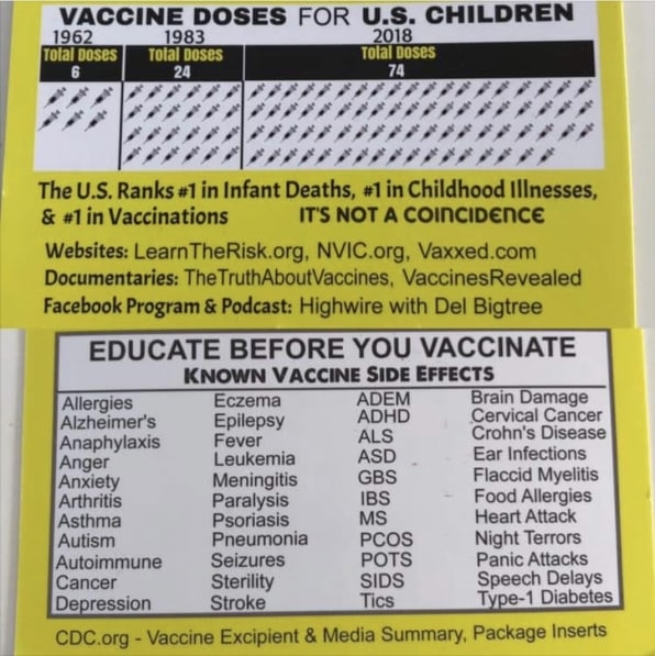 Anti-vaxxers are sneaking flyers into diapers at Target stores | DeviceDaily.com