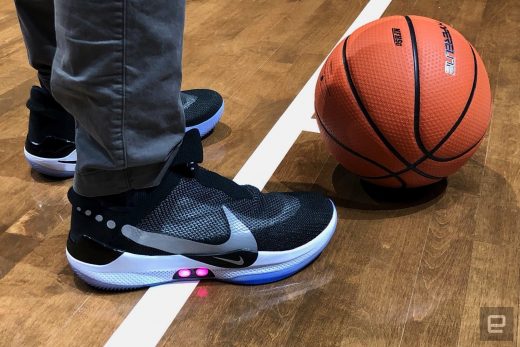 Nike’s self-lacing Adapt BB shoes aren’t playing well with Android phones