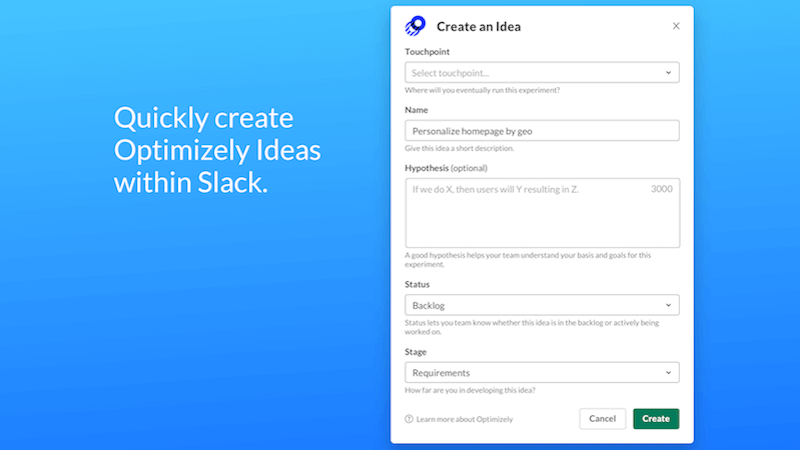 Optimizely lets marketers create ideas and access experiment data through new Slack integration | DeviceDaily.com