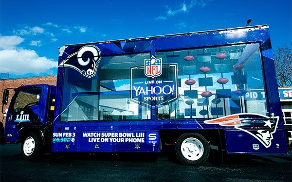 Yahoo Sports Creates Activations Around Super Bowl | DeviceDaily.com