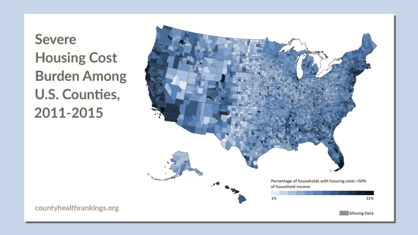 The healthiest communities in the U.S. are the ones where people can afford homes | DeviceDaily.com