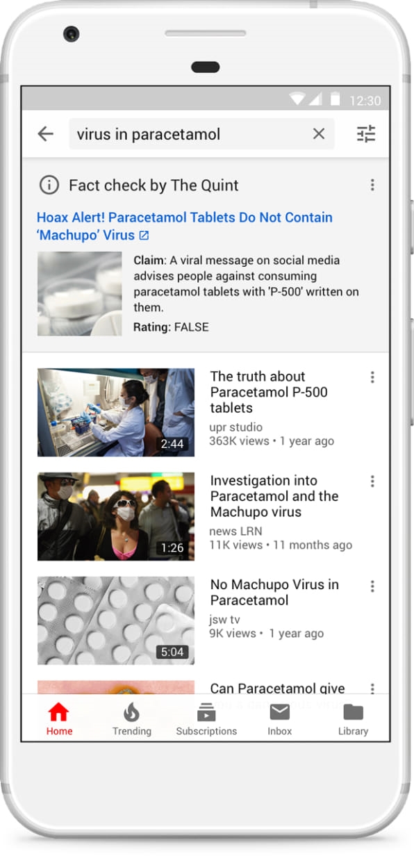 YouTube’s new fact-check feature will try to pour water on viral conspiracy videos | DeviceDaily.com