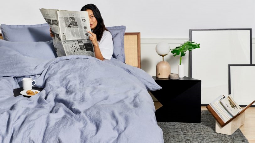 Snowe Home’s super soft linen bedsheets are literally made with air | DeviceDaily.com