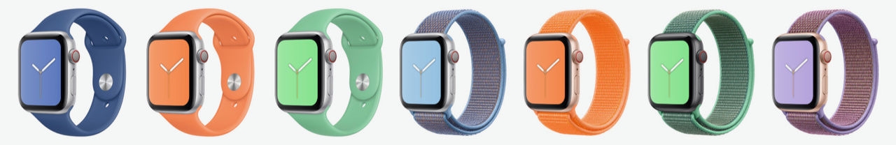 Apple rolls out pastel Watch bands and iPhone cases for spring | DeviceDaily.com