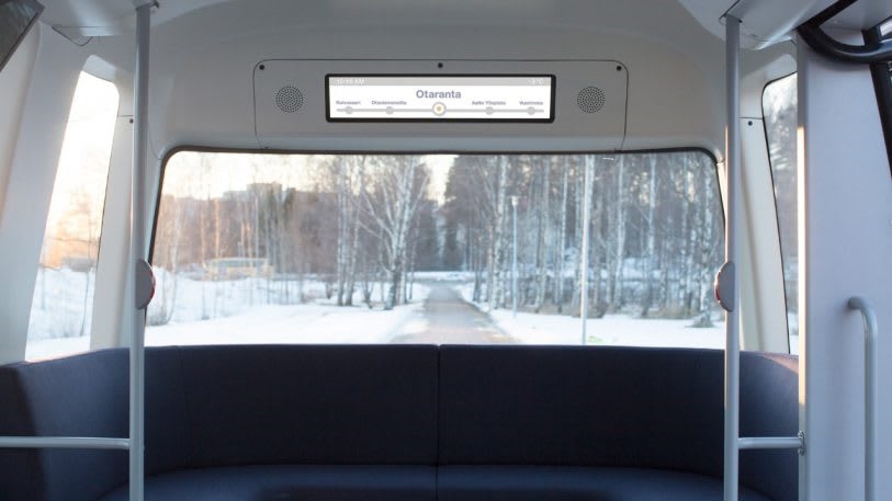 Muji’s adorable autonomous bus hits the road in Finland | DeviceDaily.com