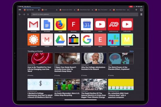 Firefox finally takes fuller advantage of your iPad