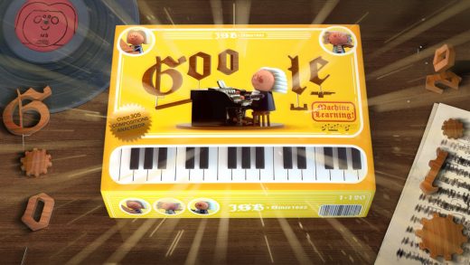 Google’s first AI-powered Doodle is a piano duet with Bach