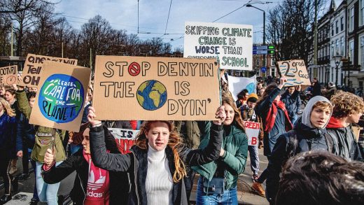How kids organized the massive school walkout demanding action on climate change
