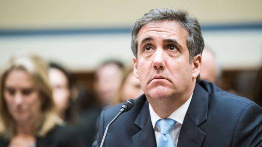 Michael Cohen’s entire congressional hearing summed up in one image