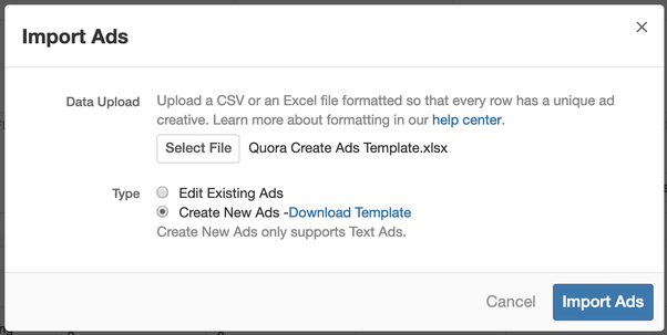 Quora intros bulk ad creation, editing | DeviceDaily.com