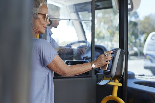 Visa will help bring tap-to-pay to more buses and subways