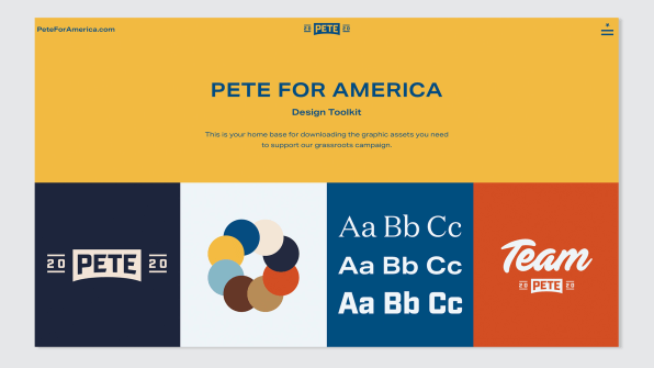 Pete Buttigieg debuts a radical new approach to campaign branding | DeviceDaily.com