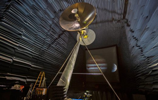 NASA is testing Jupiter moon probe’s data-beaming antenna