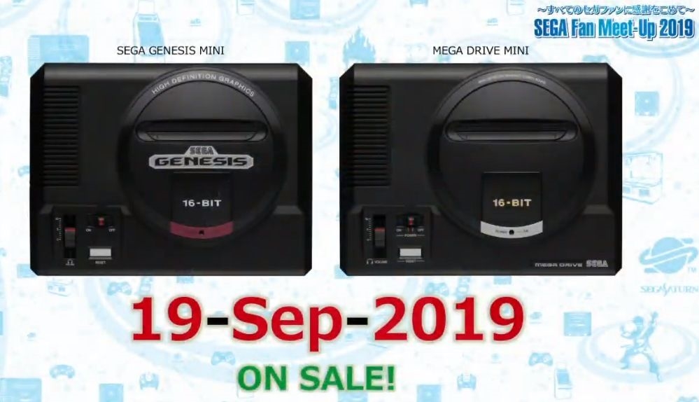 Sega Genesis Mini will launch on September 19th with 40 games | DeviceDaily.com