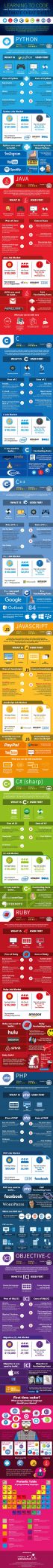 Should You Learn Python, C, or Ruby to Be a Top Coder? [Infographic]
