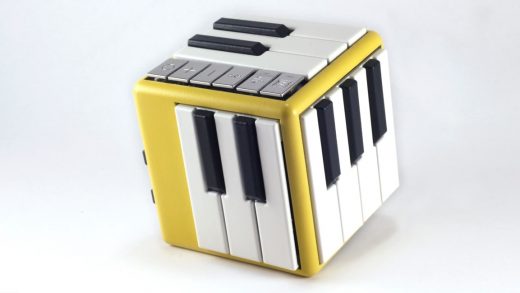 This 3D-printed cube lets users learn and play over 100 instruments