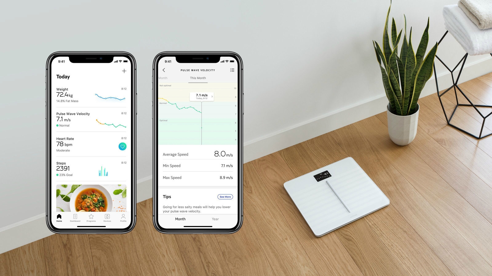 Withings restores its cardio health feature on scales in Europe | DeviceDaily.com