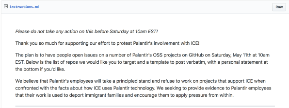 Exclusive: Tech workers organize protest against Palantir on the GitHub coding platform | DeviceDaily.com