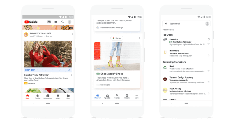 Google announces new ‘discovery’ ad formats, revamped Shopping experience, native placements at Google Marketing Live | DeviceDaily.com