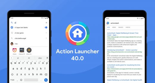 Action Launcher revamp comes with ad-supported searches