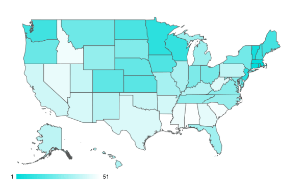 Mother’s Day 2019: This map shows the best and worst states for working moms | DeviceDaily.com