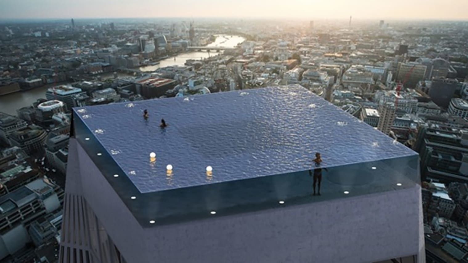 The world’s first 360-degree infinity pool is coming to London | DeviceDaily.com