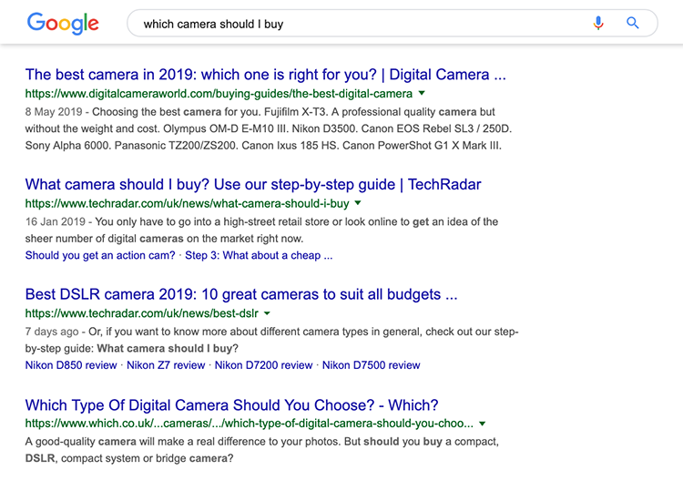Search results for Which camera should I buy? | DeviceDaily.com
