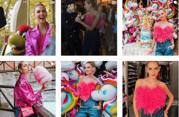 Should Brands Be Authentic or Aspirational on Instagram? Aspirational Linstagram Brands - Sked Social - Chiara Ferragni | DeviceDaily.com
