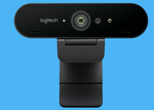 Logitech BRIO Webcam: Optimum Video Picture Quality for Video Conferences and Webinars