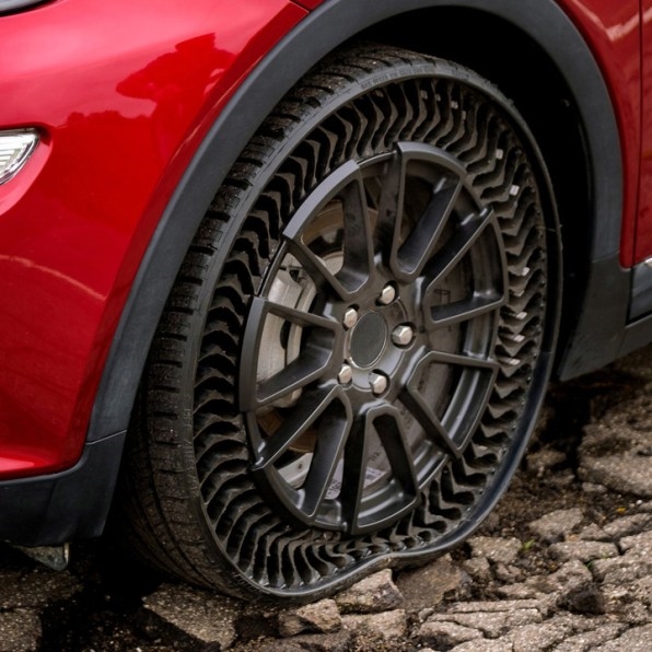 Michelin’s ingenious new tires ensure you’ll never get a flat again | DeviceDaily.com