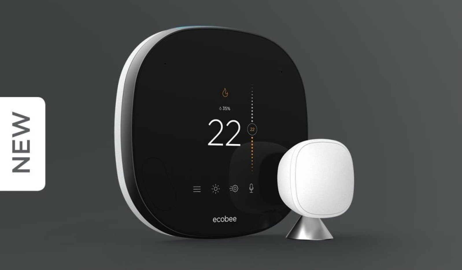 Ecobee smart thermostat with glass display pops up on Lowe's website | DeviceDaily.com