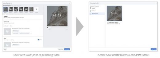 Facebook Video Creation Kit gets new editing, resizing options and ‘Save’ feature