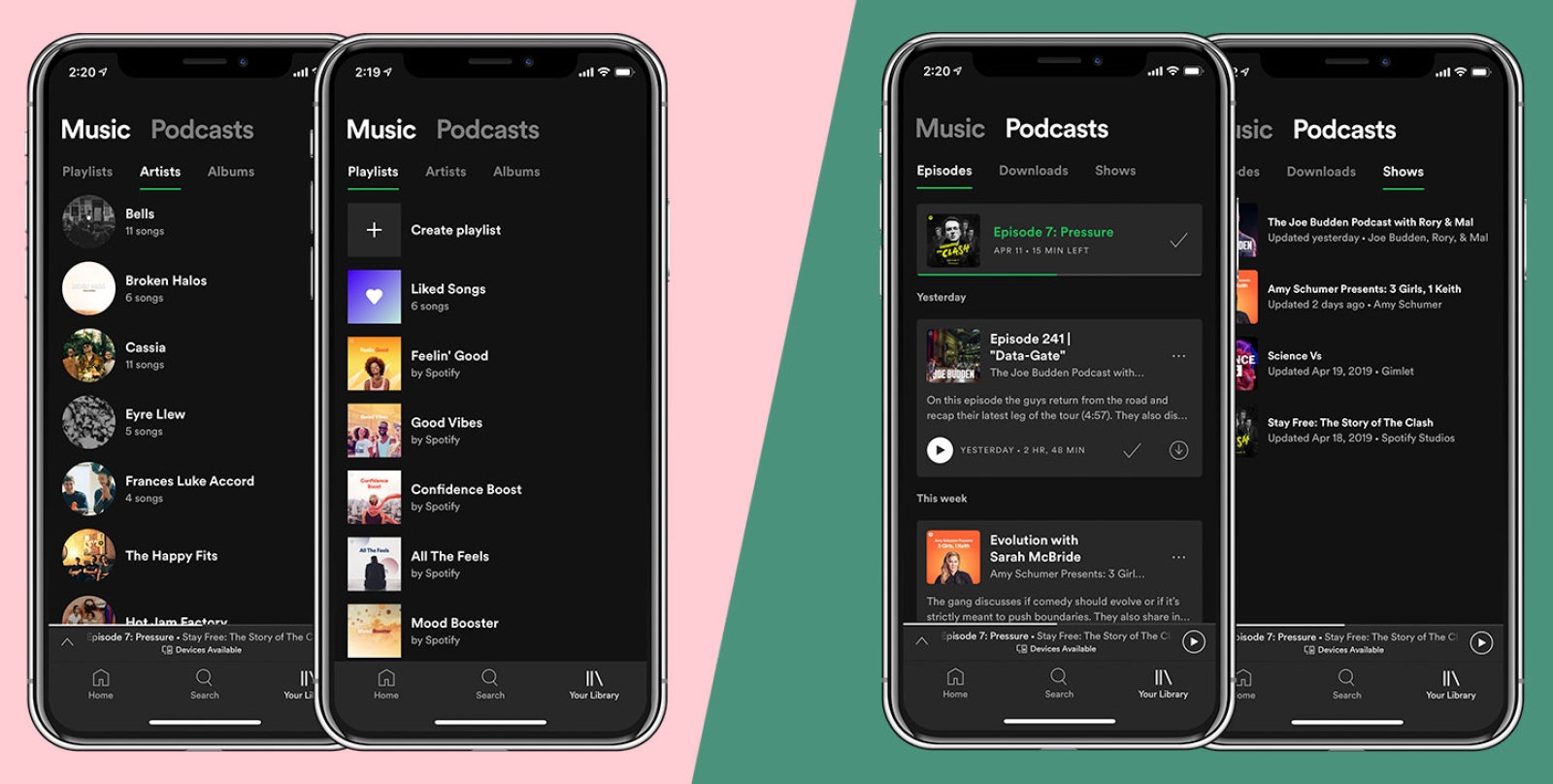 Spotify redesigns Your Library to highlight podcasts | DeviceDaily.com