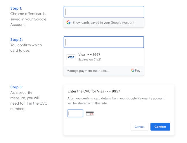 Chrome auto-fills your credit card details even without syncing browsers | DeviceDaily.com