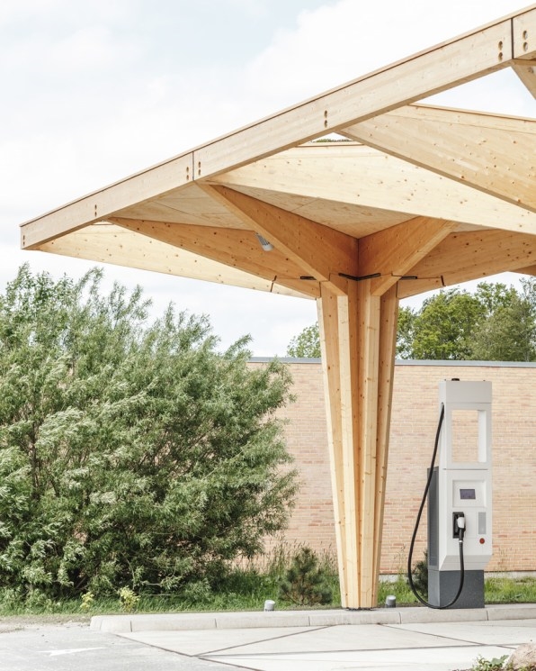 These beautiful electric charging points are the gas station of the future | DeviceDaily.com