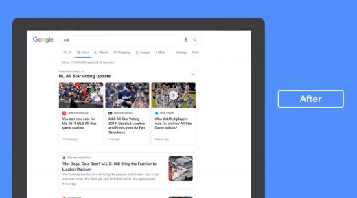 Google to roll out redesigned News tab