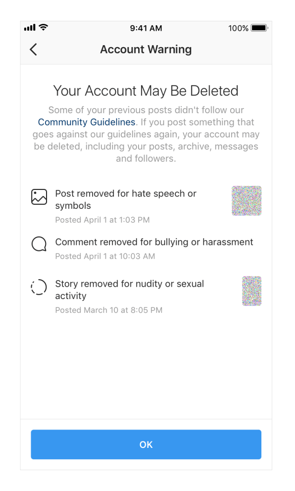 Instagram’s new warning to hateful trolls: ‘Your account may be deleted’ | DeviceDaily.com